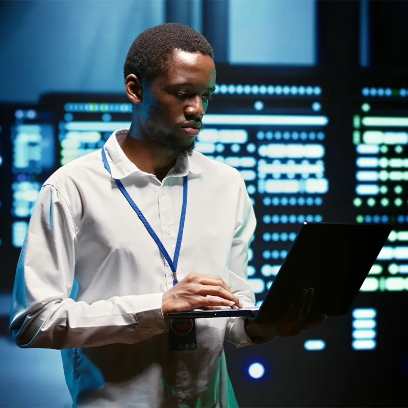 User managing valuable data by using IPWAY proxies