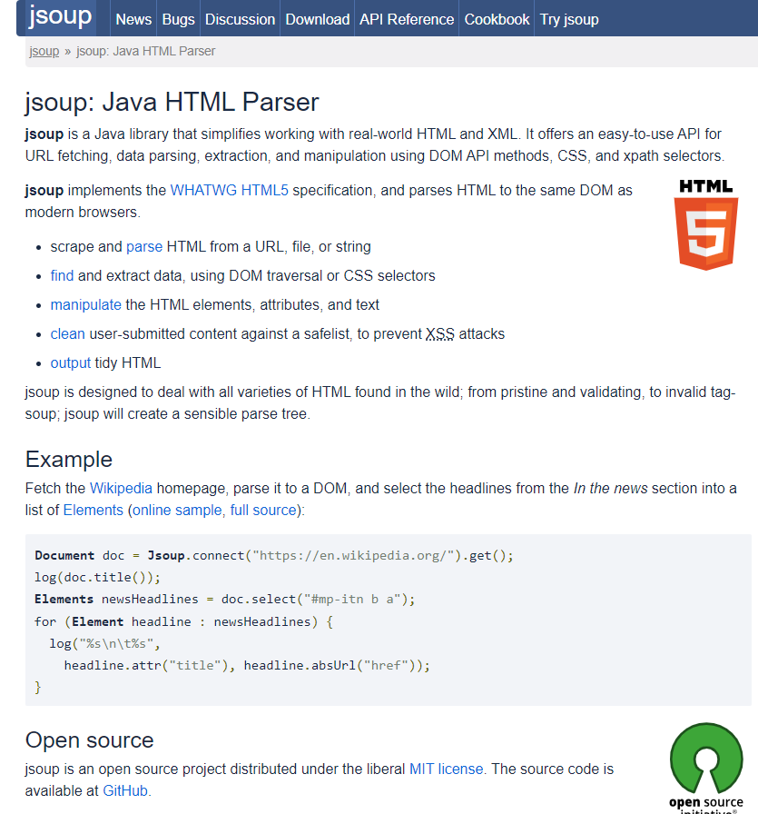 parser html python